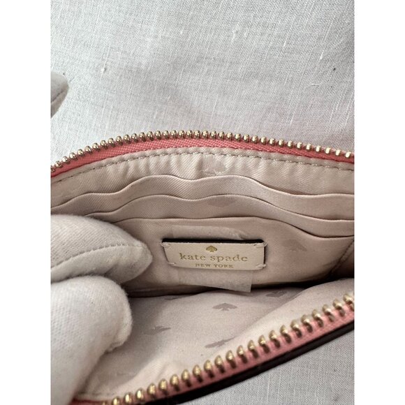 Kate Spade Staci Lily Bloom Floral Print 3fer - Wristlet, Coin Pouch & Card Hold - Picture 13 of 14